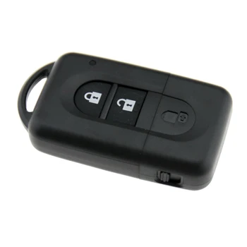 

IperChiavi INIS04 remote key shell 2 buttons with blade NSN14 battery case without Transponder chip for Nissan Juke Duke