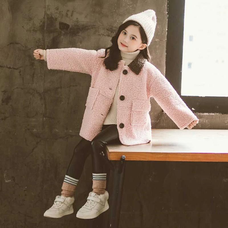 Little Girls Jackets Coats Teenager Coat Girl Autumn Winter Children Girls Jackets And Coats Christmas Children's Clothing