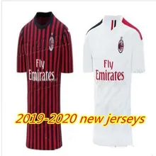 19 20 AC milan soccer jersey PIATEK PAQUETA SUSO CALDARA CUTRONE ROMAGNOL S. CASTILLEJO AC футбольная рубашка