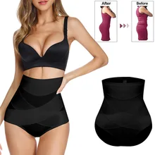 Высокая талия Формирующие трусики дышащее тело формирователь для похудения животик нижнее белье трусики Корректирующее белье трусы нижнее белье попа подтягивающие брюки