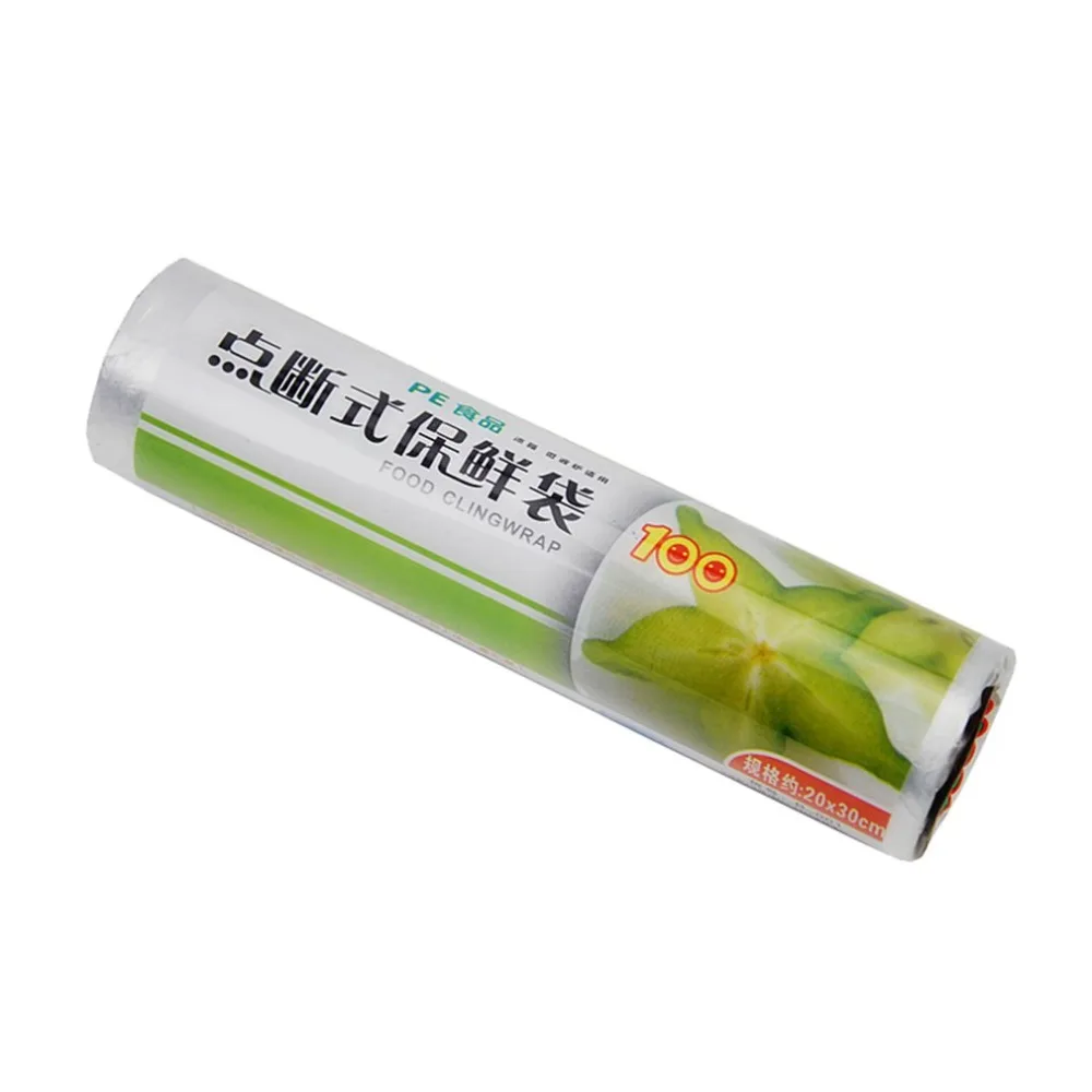 50pcs/Roll Food Fresh Keeping Bag Single Loading Thickening Point Broken Fruits Storage Bag Kitchen Multi-purpose Storage Bag