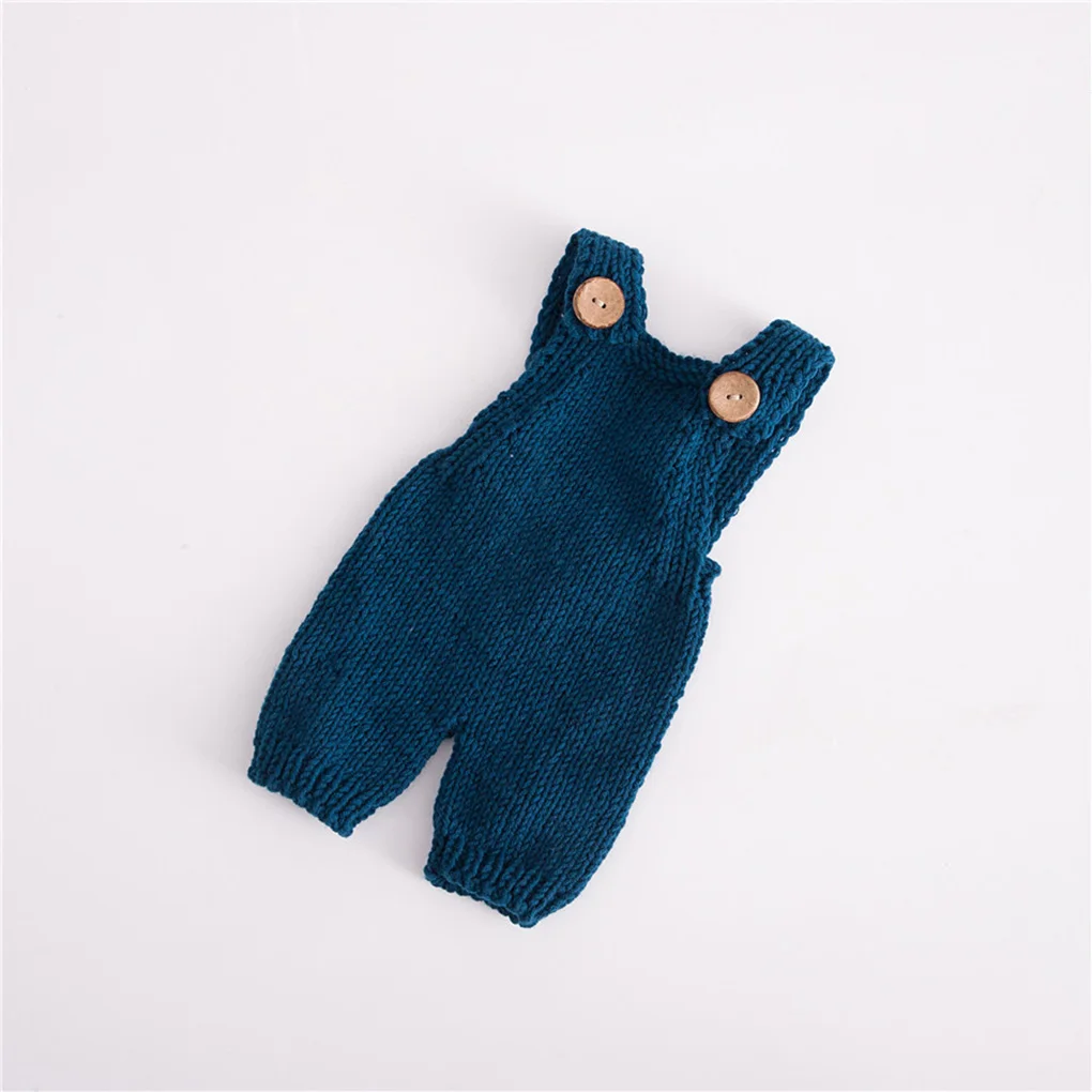newborn portraits Baby Strap Pants Jumpsuit Button Knitted Suspender Newborn Photography Props Photo Shoot Fotografia Crochet Outfits Accessories newborn and family photography