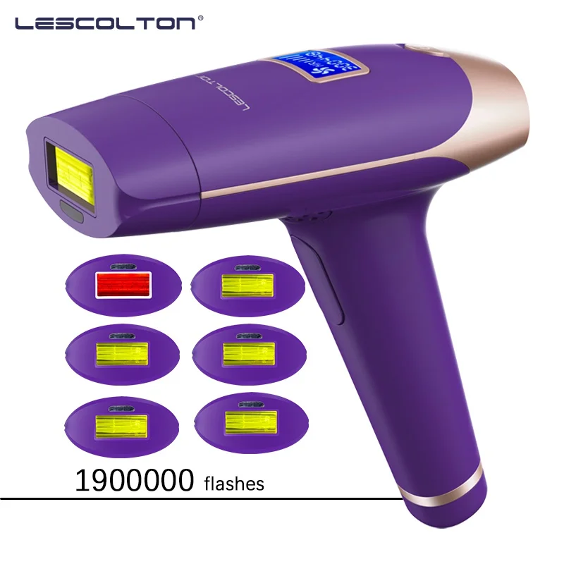 Lescolton T009X 1600000 Flashes Laser Hair Remover Professional IPL Photoepilator Home Use Permanent Electric Epilator For Women