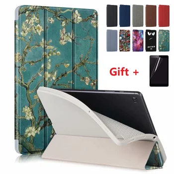 

2020 New Ultra Slim Case for Samsung Galaxy Tab S6 Lite 10.4 Magnet Case cover for SM-P610 SM-P615 Tablet shell + soft film