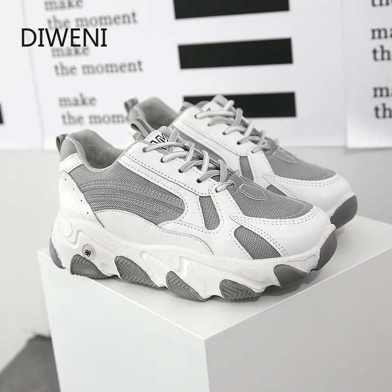

Women Shoes Casual Women Vulcanize Shoes Fashion Basket Sneakers Women Spring Autumn Zapatillas Mujer Trainers Chunky Sneakers