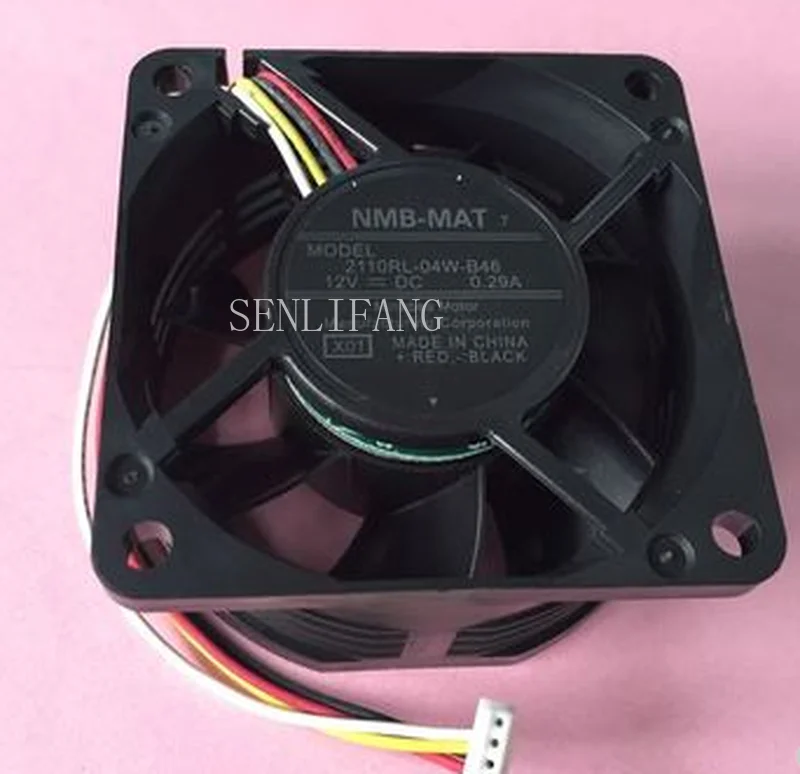 2110RL-04W-B46 X01 DC 12 В 0.29A 50x50x25 мм вентилятор охлаждения сервера