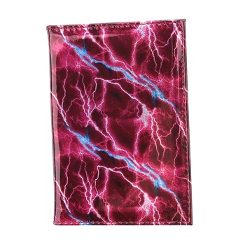 

New Fashion Passport Cover For Women Men Travel Passport Case Lightning Pattern Passport Card Holder