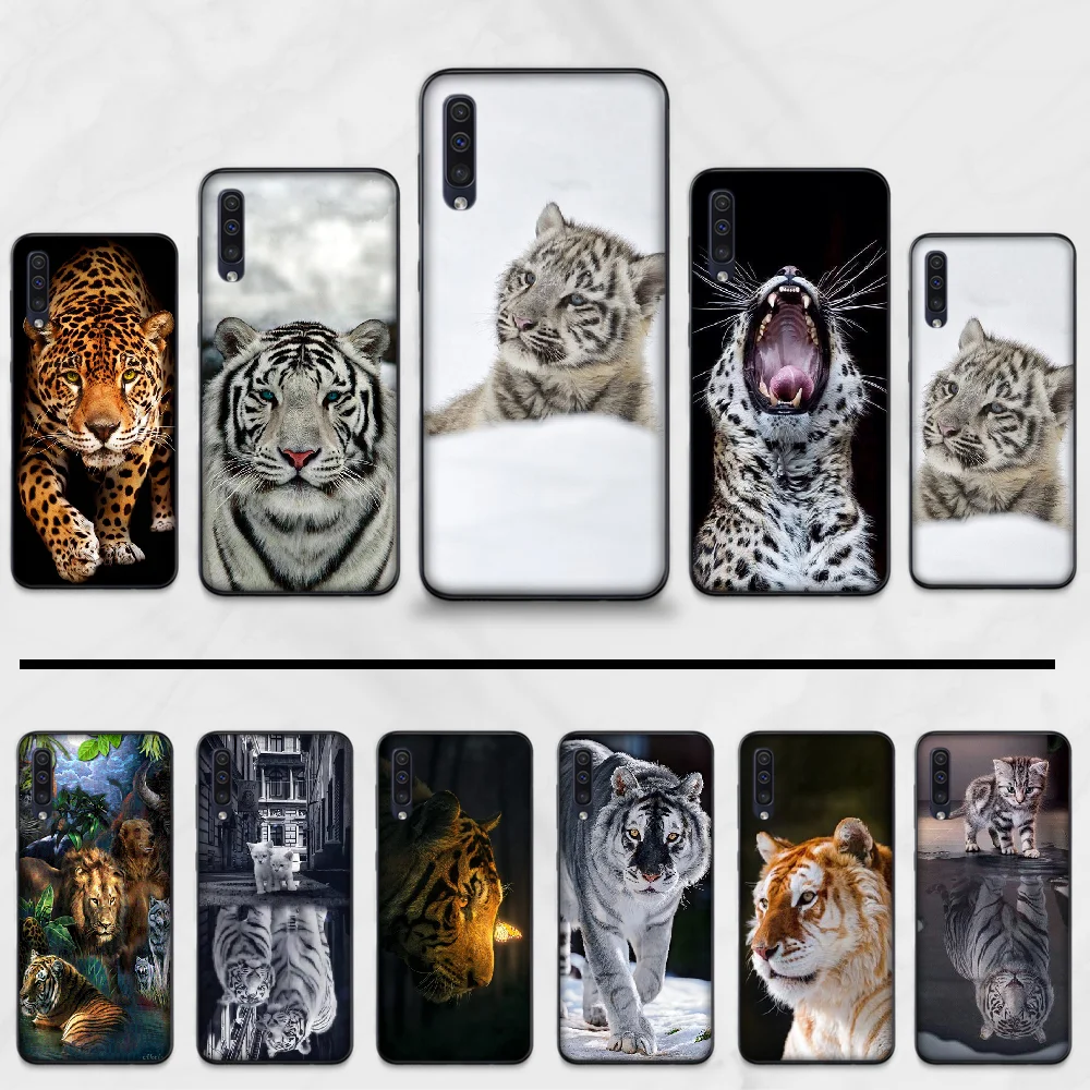 Прочный силиконовый чехол с головой тигра для Samsung Galaxy A 3 6 7 8 10 20 30 40 50 70 71 10S 20S 30S 50S