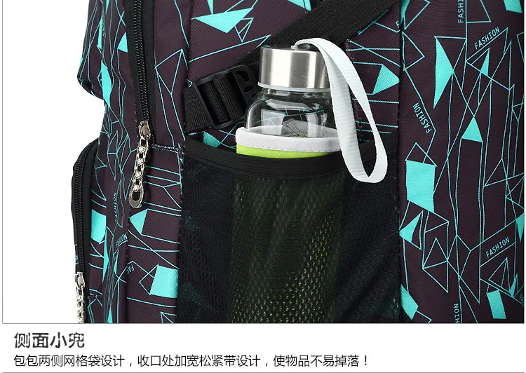 Новые модные съемные детские школьные сумки водонепроницаемые для девочек рюкзак на колесах Детская сумка на колесах Рюкзак Для
