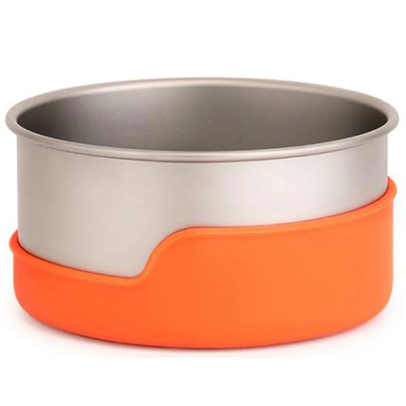 

Titanium Bowl Outdoor Travel Camping Picnic Anti-Scalding Bowl Camping Utensils Outdoor Tableware Large