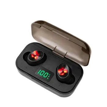 

HobbyLane F6 TWS Wireless Earphone Bluetooth V5.0 LED Display Touch Button Sport Earphone Super Bass Stereo In-ear Headset d29