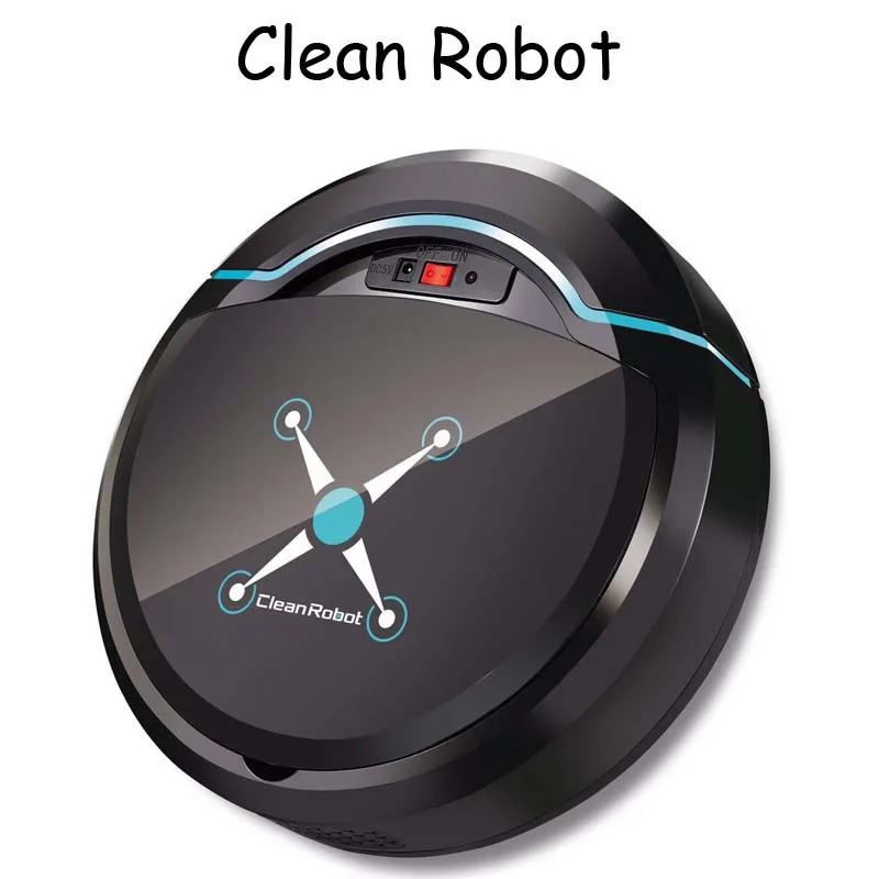 

Rechargeable Auto Cleaning Robot Smart Sweeping Robot Floor Dirt Dust Hair Automatic Cleaner For Home Electric Vacuum Cleaners