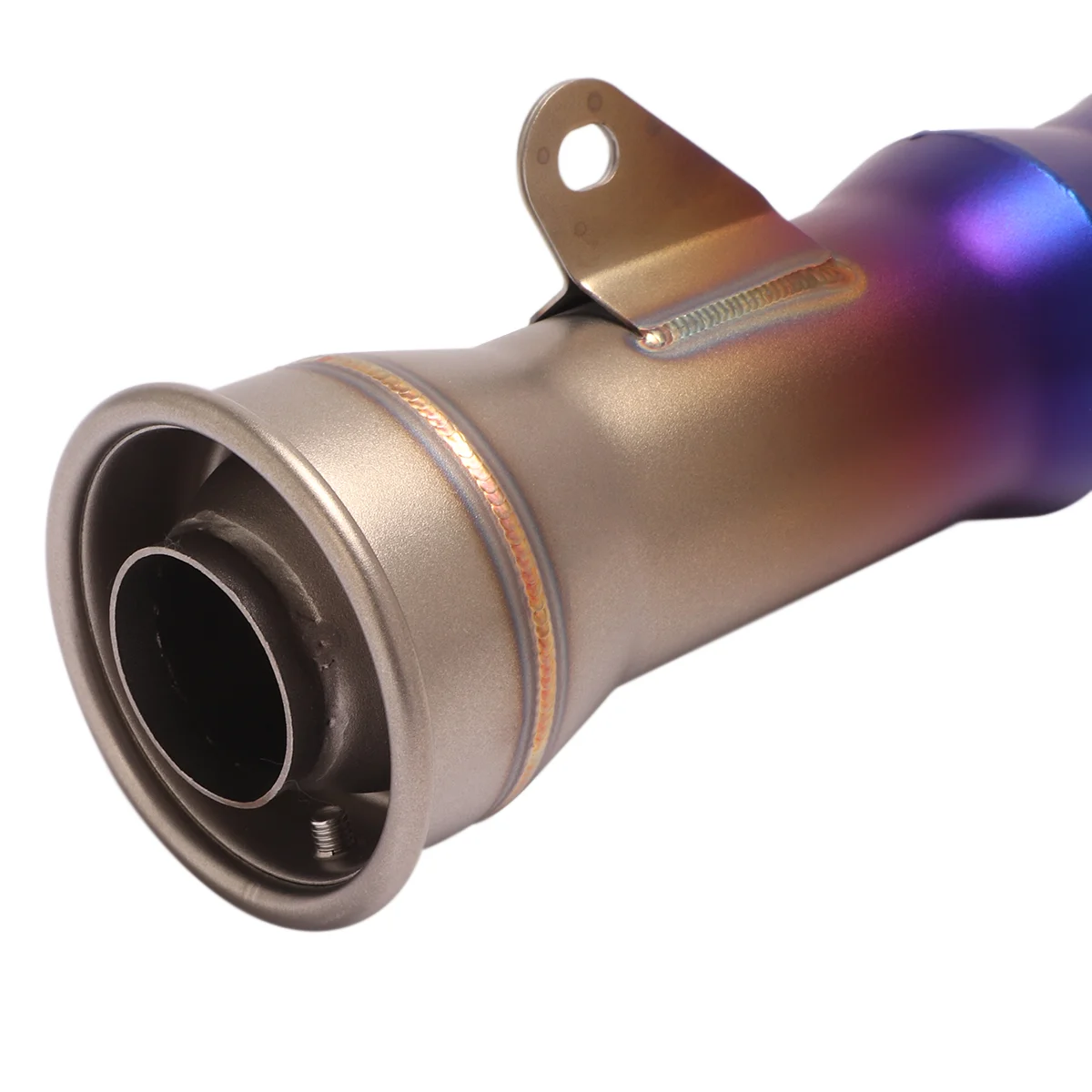 51mm Universal Motorcycle Exhaust Escape Moto Modified Muffler Stainless Steel Link Pipe For Ninja400 Z250 MT10 CBR1000 S1000RR - Image 5