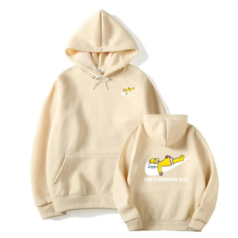 khaki Hop Juventude Rua Esportes Толстовки, Толстовки Da Moda azul, os homens de lazer, толстовки импрессан-де-анимасоу - Цвет: khaki