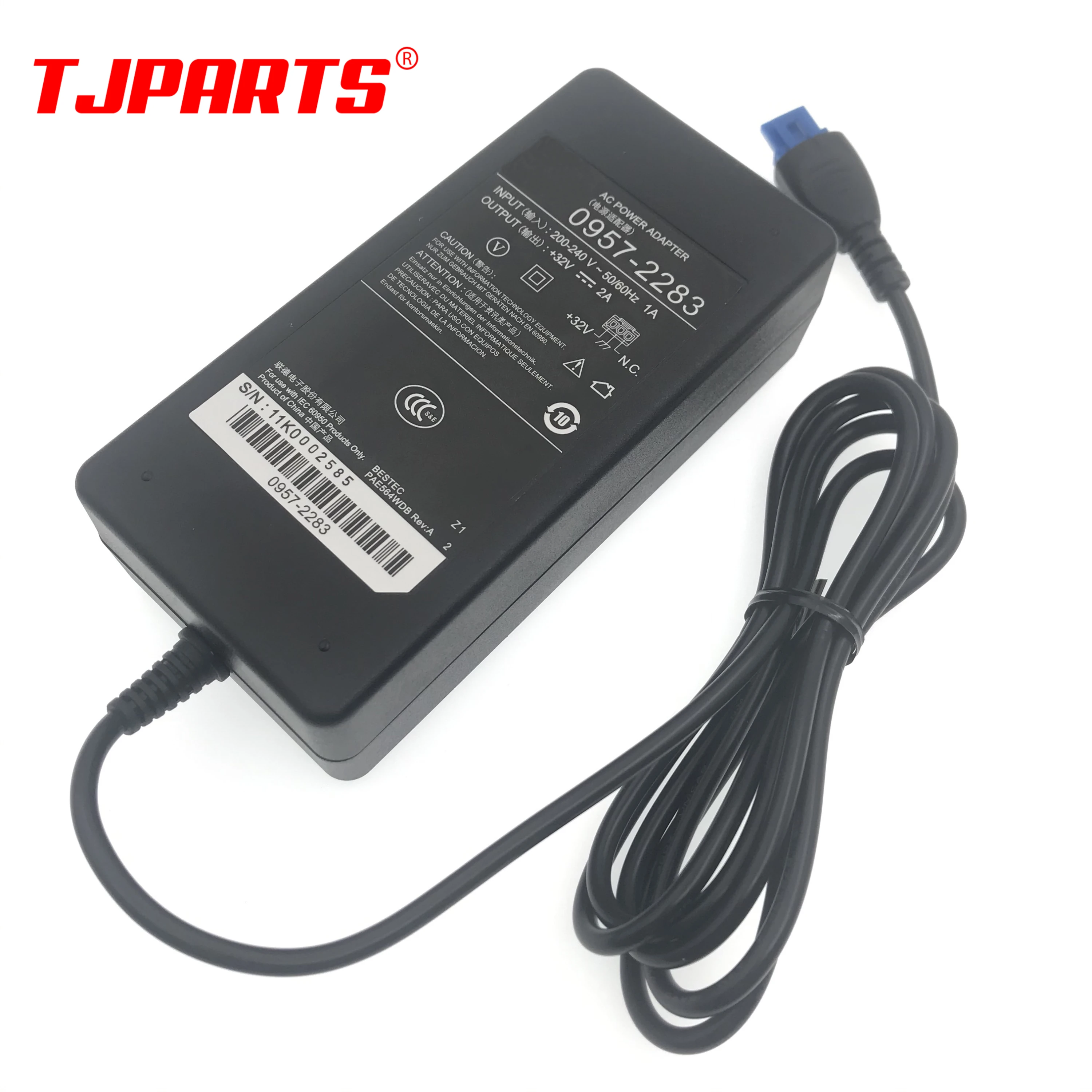 Adaptador De Alimentación Hp Usb-c Lc De 65 W (1p3k6aa) Color Negro