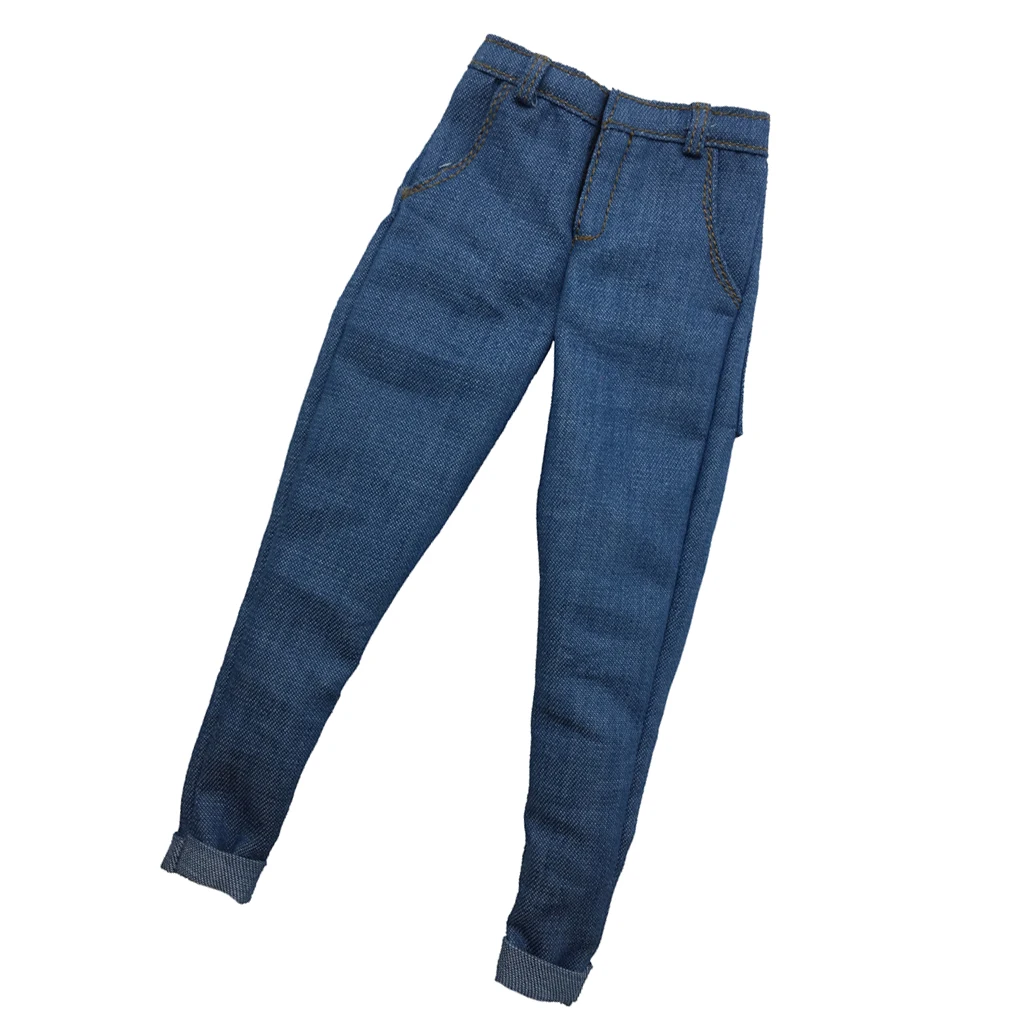 1/6 Scale Mens Jeans Denim Pants Accessories for 12 Inch ,  Male Action Figure