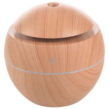 

USB Aroma Humidifier ESSential Oil Diffuser Ultrasonic Cool Mist Humidifier Air Purifier 7 Color Change LED Night light for Offi