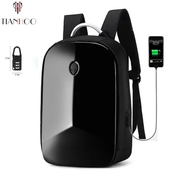 

TIANHOO 2020 New Pattern High Quality Male Backpacks Password Lock Computer Bag Travel Backpack Student School Bag