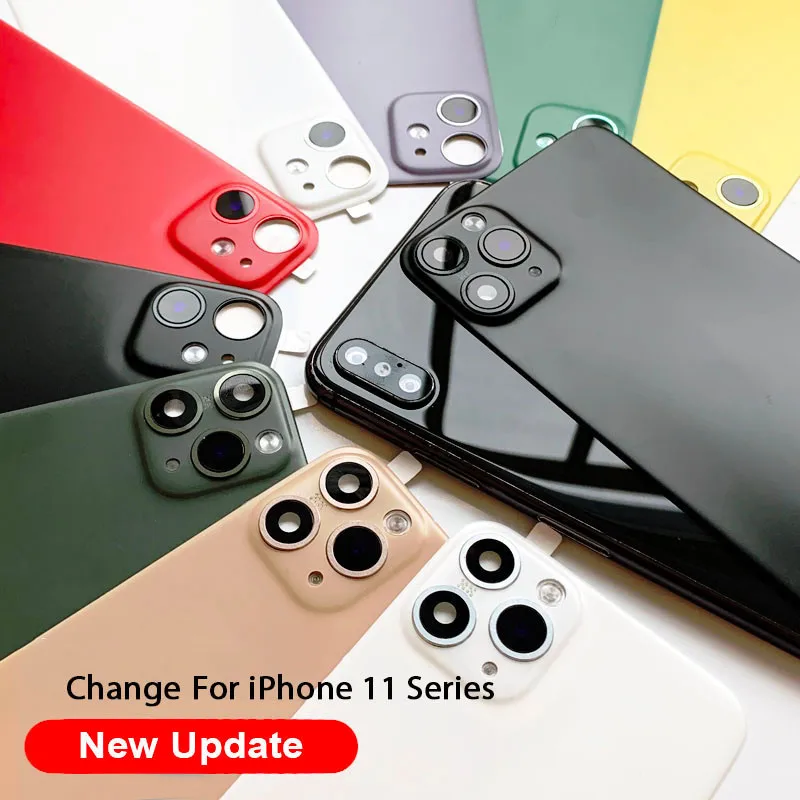 Slim PVC Protector Film For iPhone X XS Max Change To iPhone 11 11 Pro
Max Back Film Cover Case Soft PVC Screen Protector Case