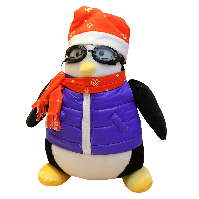 30 см Пингвин Hugsy плюшевые игрушки мягкие чучело милая Кукла Детская подарок на день рождения Рождество