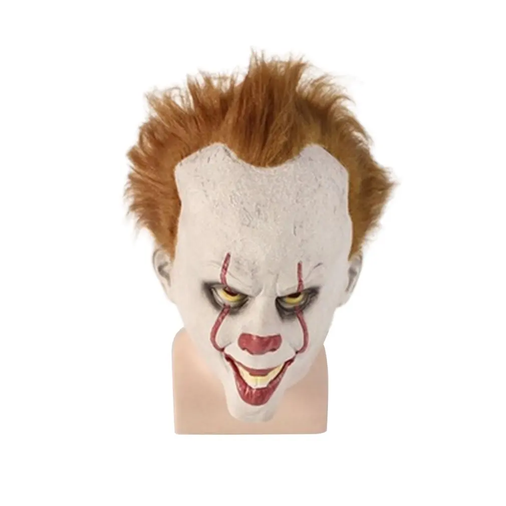 

Halloween Horror Props Clown Mask Scary Clown Back Soul Mask Clown Mask Terrible Clown Mask Cosplay Film Products