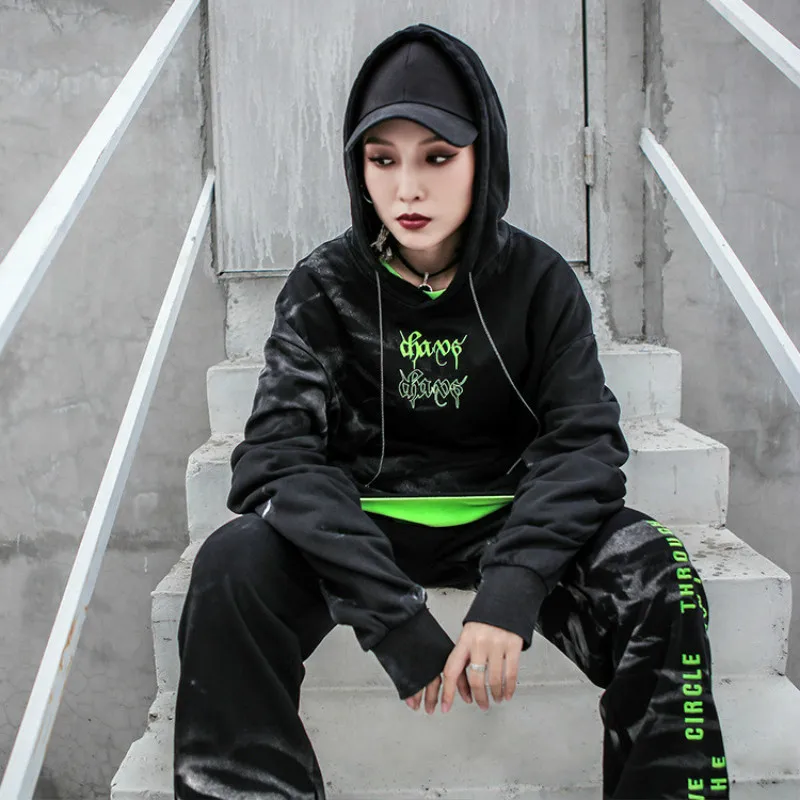 Max LuLu модная Корейская женская осенняя одежда в стиле панк женские толстовки с капюшоном с принтом винтажная уличная камуфляжная хлопчатобумажная трикотажная рубашка
