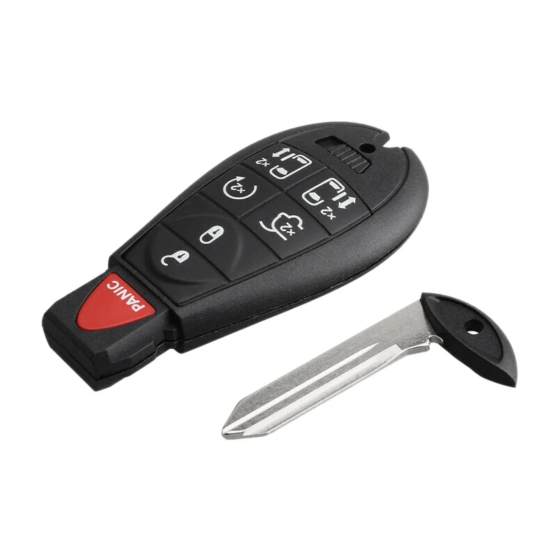 

Car Remotes 7 Button Key Fob Compatible for Chrysler Town Country 2008-2015 Dodge Grand Caravan 2008-2014