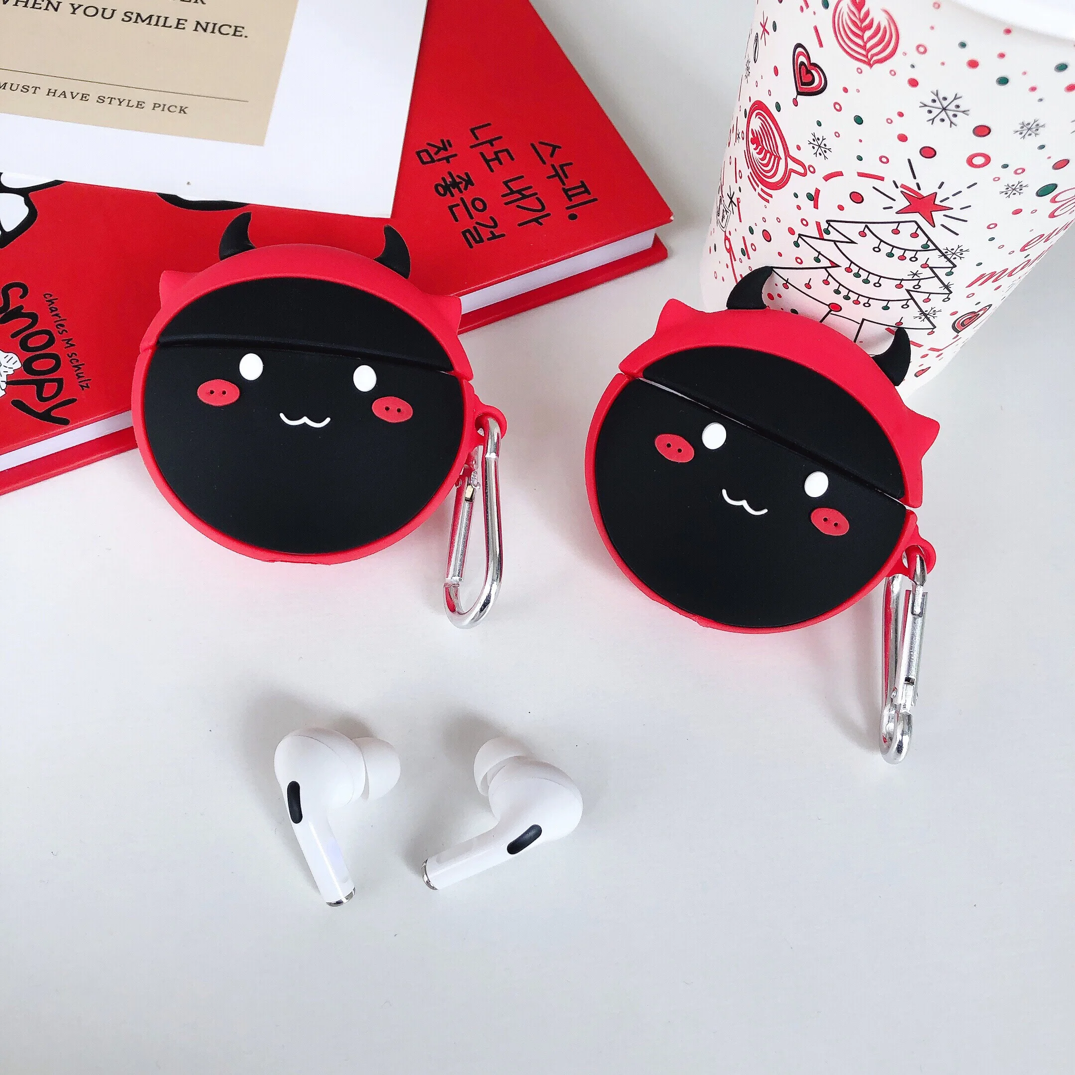Милый чехол для Airpods Pro, роскошный силиконовый чехол для Apple Airpods Pro, защитный чехол для Airpods Pro, чехол для наушников