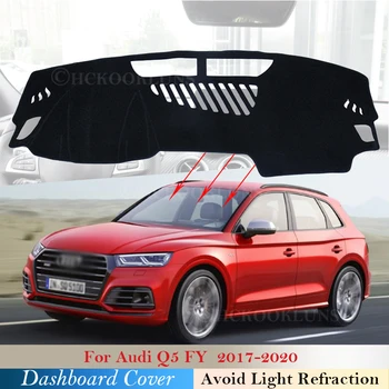 

Dashboard Cover Protective Pad for Audi Q5 II 2017 2018 2019 2020 FY Car Accessories Dash Board Sunshade Anti-UV Carpet S-line