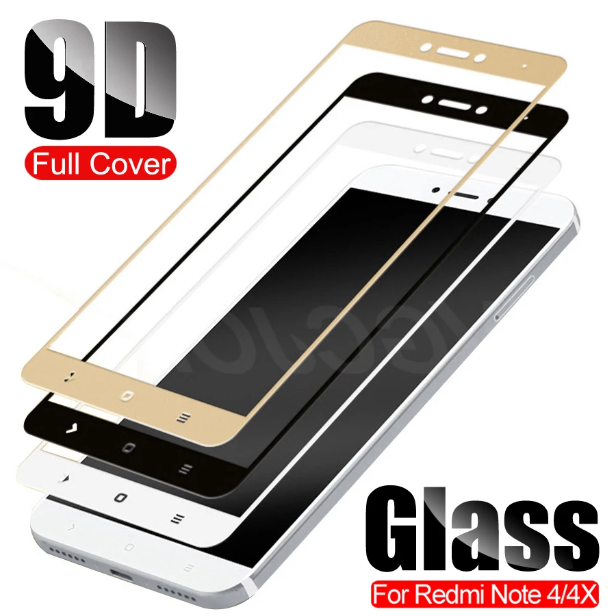 9D полное покрытие закаленное защитное стекло для Xiaomi Redmi Note 4 4X Redmi Note4 Pro Note 4X глобальная Версия защитная пленка для экрана