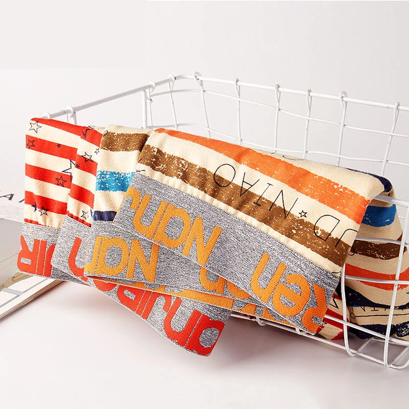 2022 Men Underwear Boxer Shorts Panties Solid Shorts Brand Underpants Men 100% Cotton Breathable Mid Waist Shorts Men L-3XL