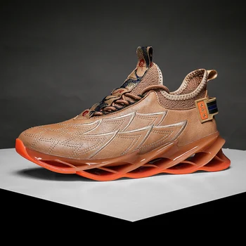 

Blade Running Shoes for Men Breathable Sneakers Antiskid Damping Outsole Athletic Sport Shoes Training Jogging Shoes Zapatillas