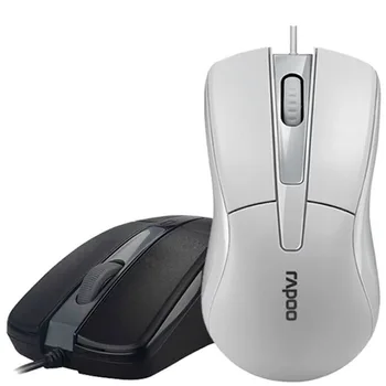 

Rapoo/Rapoo N1162 Wired Mouse Computer Laptop USB Mouse Office Game Household