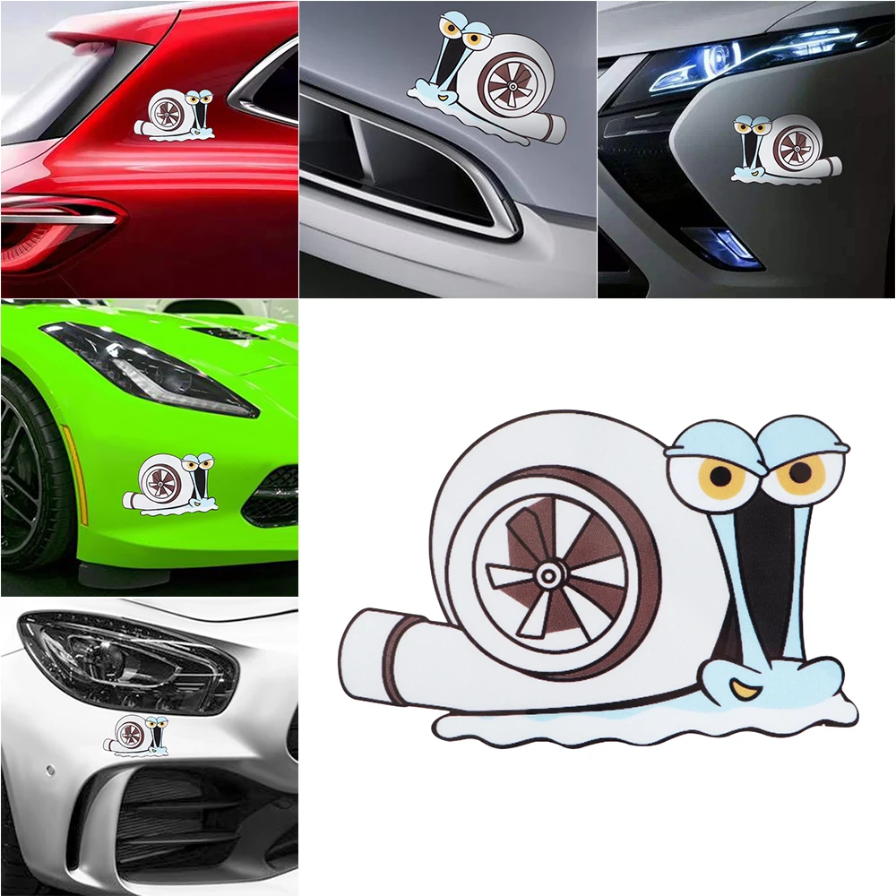 Забавный мультфильм турбо Улитка Стайлинг искусственная водостойкая ПВХ