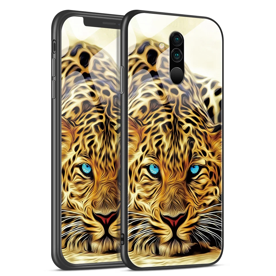 H104 Для huawei mate 20/20 Lite/20 Pro закаленное стекло покрытие края из ТПУ чехол для телефона huawei Honor Magic2 полная защита жесткий корпус - Цвет: H104