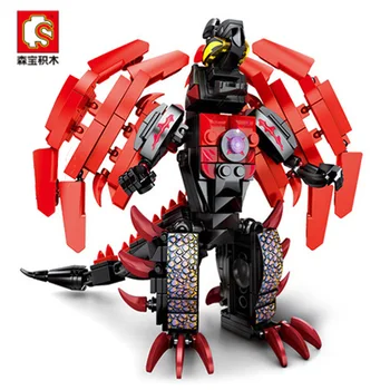 

108591 Ultraman Monster Series Bellia Fusion Beast Assembled Block Toys Bricks Block For Boy Gift