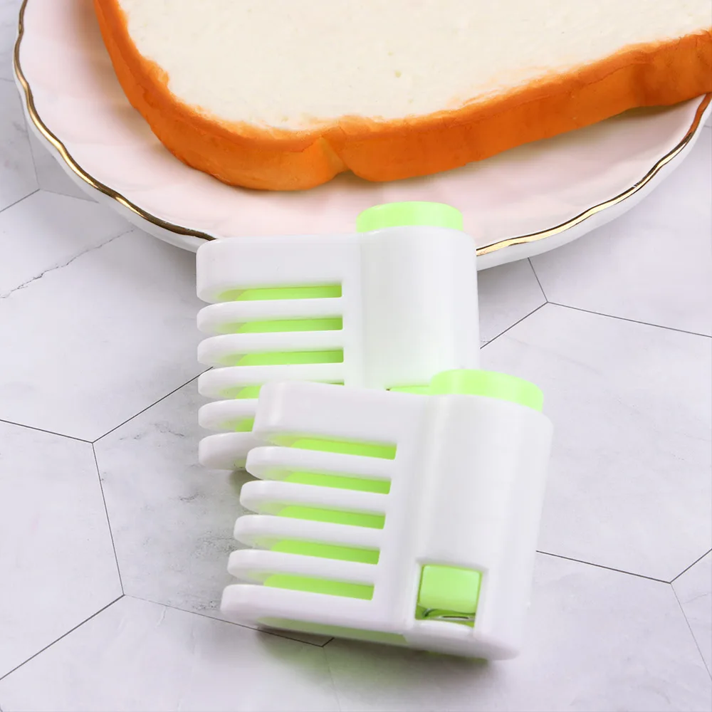 2pcs 5 Layers DIY Cake Bread Cutter Leveler Slicer Set Cutting Fixator Tools cake decorating tools For Kitchen