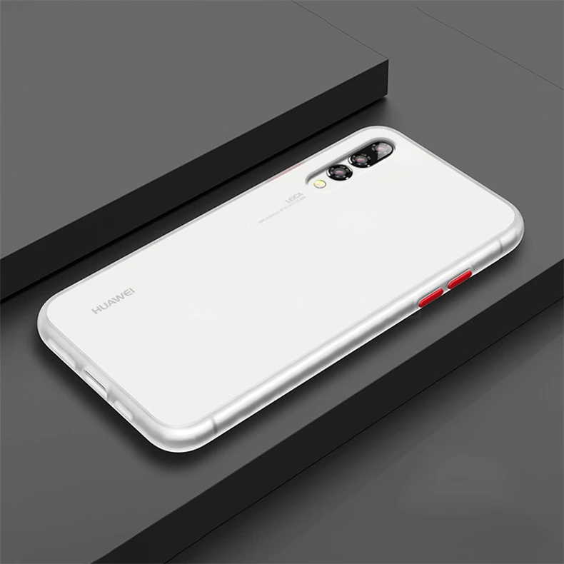 Матовый сенсорный чехол для телефона huawei P20 Pro, силиконовая задняя крышка для huawei P30 Pro, силиконовый чехол, противоударный