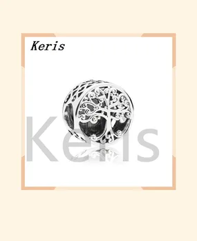 

100% 925 silver sterling 1:1 new 797590 family roots to open sky charm frizzy original jewels
