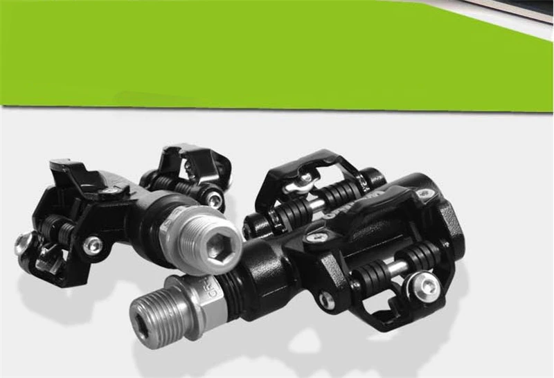 Хромомолибденовая сталь сердечник вала+ Self-смазочный Подшипник велосипед педали велосипеда аксессуары самоблокирующийся для езды на велосипеде с замыкающая деталь