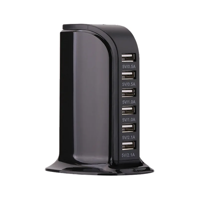 ЕС/Великобритания/США Стандартный 30 Вт usb-адаптер питания Многофункциональный вертикальный парусный корабль преобразования штепсельная плата 6USB Вилки Многоцветный