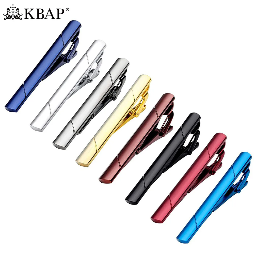 Металлический зажим для галстука KBAP застежка обычной шеи мужской модный