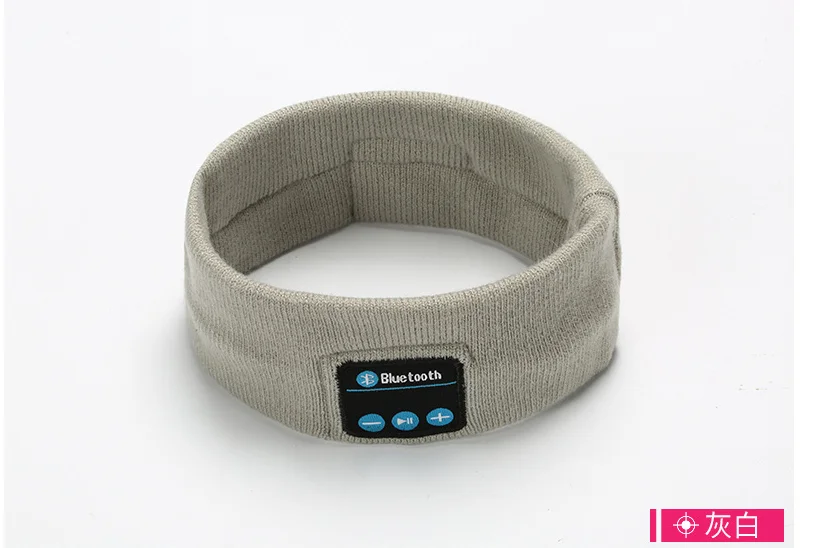 V5.0 беспроводной Bluetooth платок музыка оголовье вязаные головной убор для сна спортивная повязка наушники Динамик гарнитура