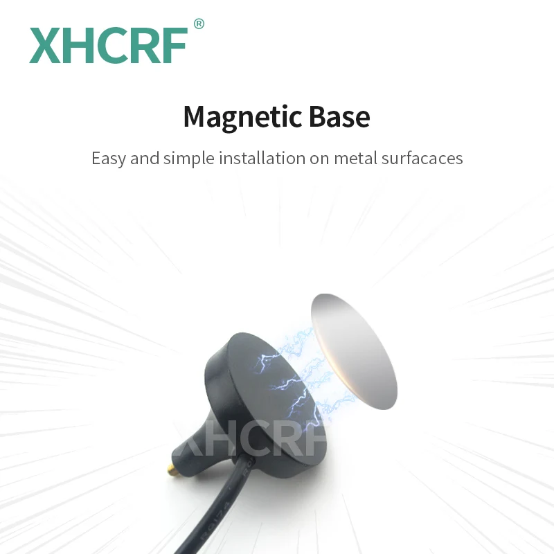 433 MHz Antenna Indoor Magnetic Base LoRa Outdoor Waterproof Antena 433MHz SMA Male Omnidirectional Screw Fixing