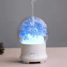 100 мл Романтический увлажнитель воздуха Арома эфирные масла диффузор тумана для дома и офиса автомобиля с светодиодный ночник 40#126