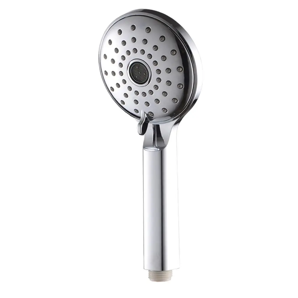 

Household Shower Supplies Abs Electroplating Multifunctional Booster Hand Shower Home Handheld Shower Set