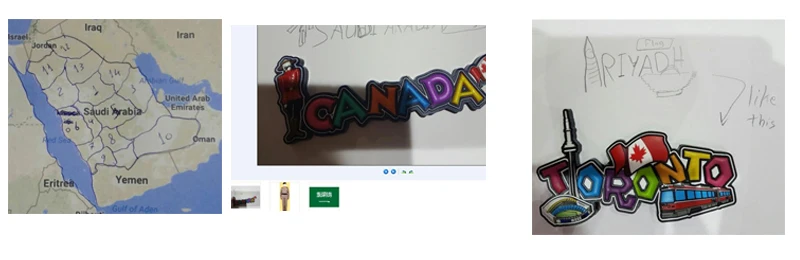 3D живописные сувениры для Замбии мягкие ПВХ магниты на холодильник рекламные подарки с логотипом на заказ доступны