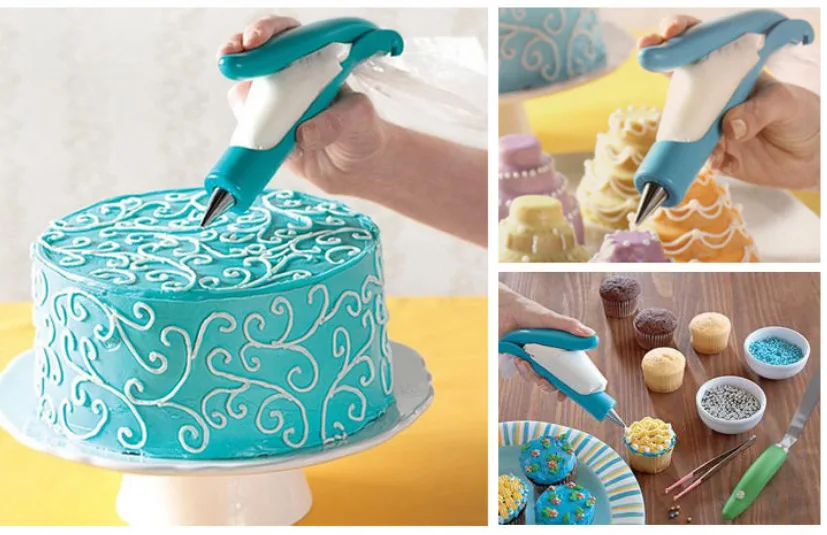  Baking Decorating Machine Silk Flower Tool Multi-function Squirting Gun Baking A Variety of Decorat