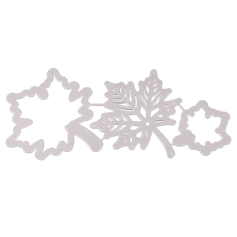 1 компл. Листья дерева штампы кленовый лист металлические режущие для DIY бумажные