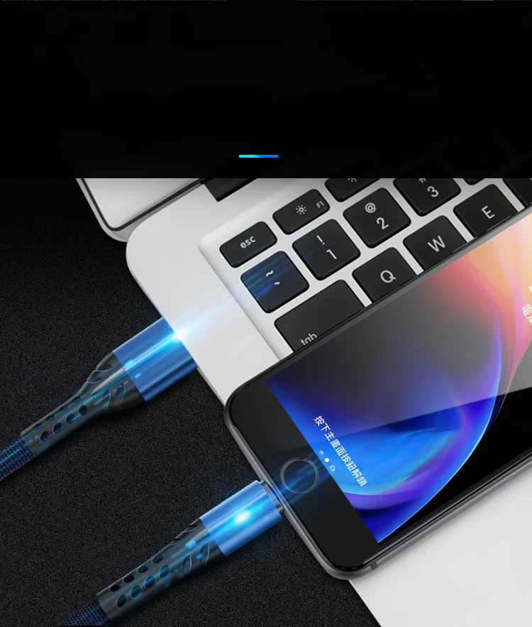 VLAMPO 3A USB кабель для iPhone X 8 7 6 6S plus 5 5S кабель передачи данных для быстрой зарядки быстрое зарядное устройство для устройств Apple